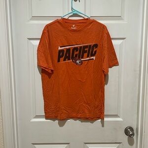 Men’s size large university of the Pacific, UOP, T-shirt, fanatics